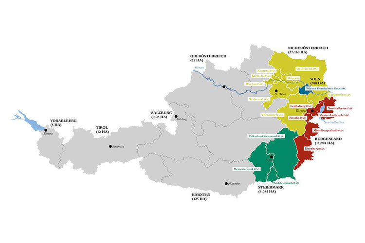 Oostenrijkse witte wijn