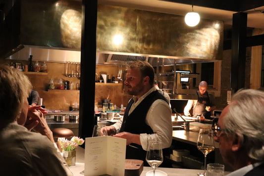 Winemakers diner met Weingut Engel in restaurant Ambrozijn